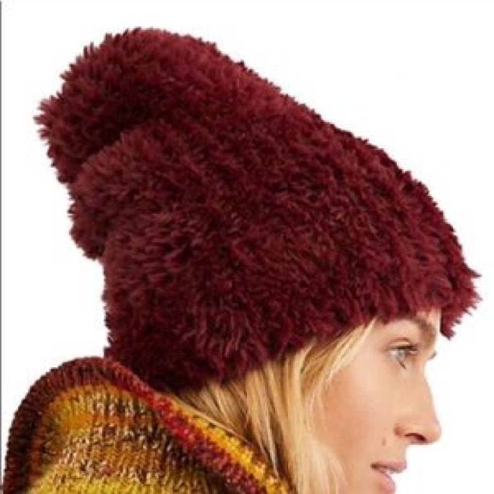 Free people Head in the Clouds Fuzzy Beanie